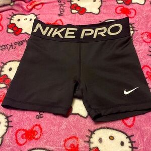 Black Nike Pros Size: Small!